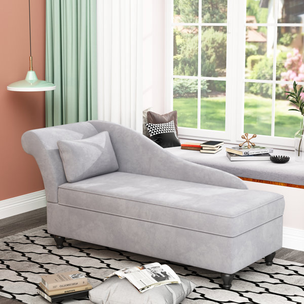 Modern farmhouse chaise deals lounge